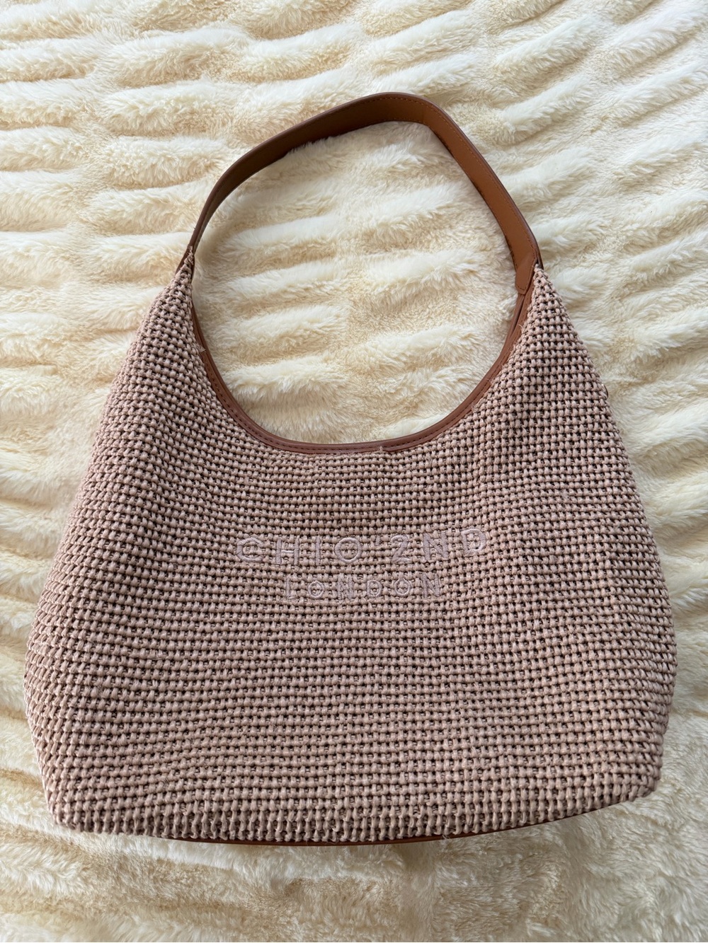 Woven Shoulder Bag